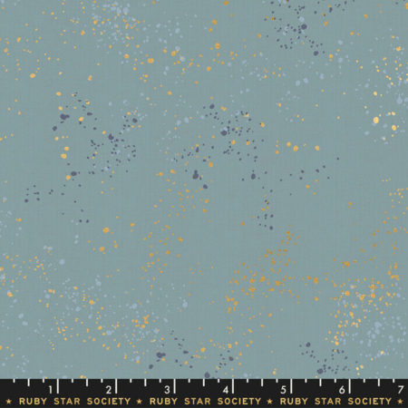 Moda - Ruby Star - Speckled - 48M - Soft Blue