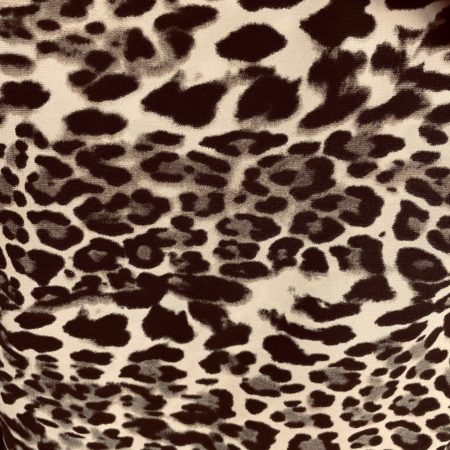 LEPARD PRINT POLYESTE8