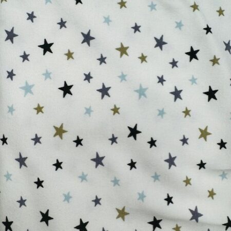 Stof - Avalana Jersey - Stars on Cream