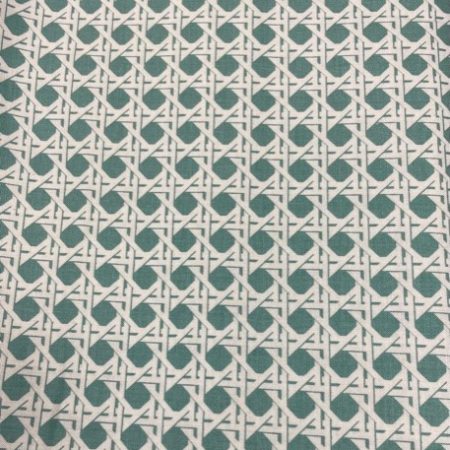 Michael Miller - Basket Squares Teal - 10