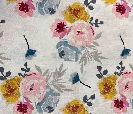 Riley Blake- Blooms & Bobbins Cream  - 4