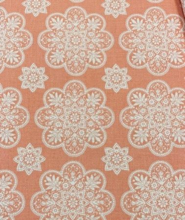 Riley Blake- A Little bit of sparkle- Floral Coral - 7