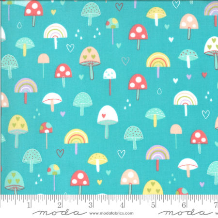 Moda - Hello Sunshine - Mushrooms - Aqua