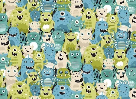 Makower - Outer Space - Monsters