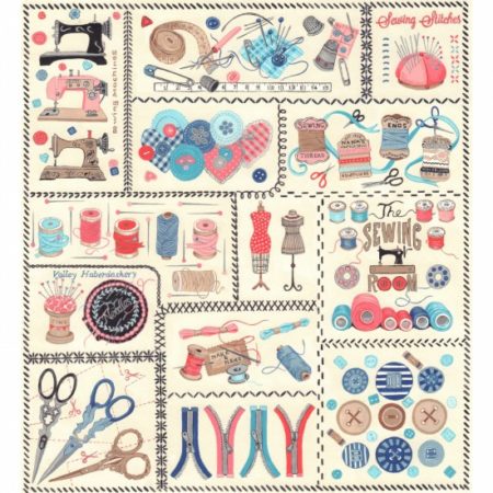 Nutex - Sew Vintage - Panel - 80590