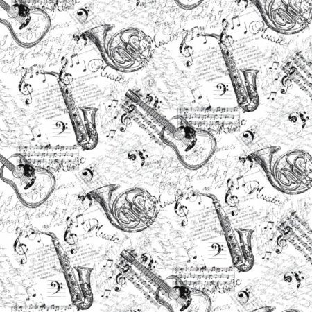Nutex - Music - Musical Instruments on White