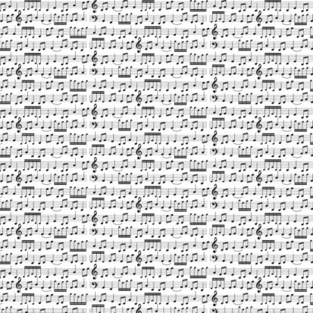 Nutex - Music - Musical Notes on White