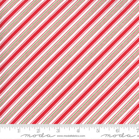Moda - Merry & Bright - Candy Stripe