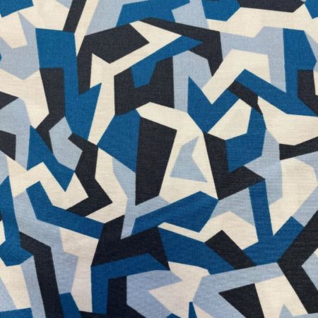 Camouflage Fabric - Blue