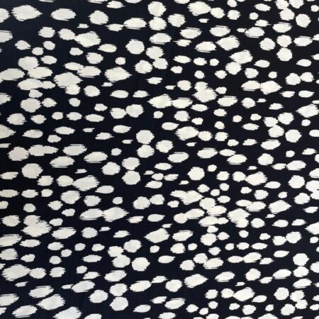 Black/White Fleck Polyester