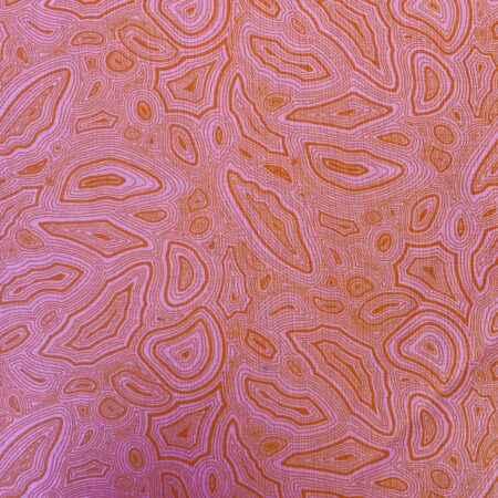 Tula Pink- Minerals - Orange - 100% cotton - Sold by the half metre