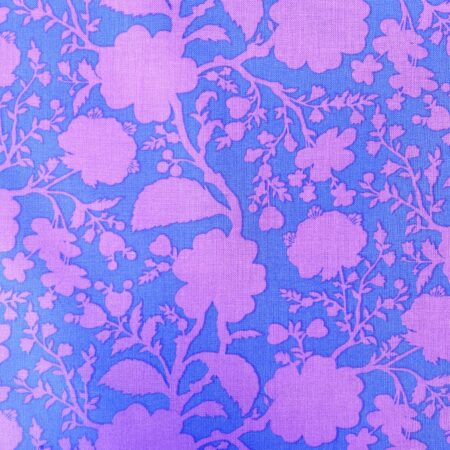 Tula Pink- Wildflower - purple and pink - 100% cotton - Sold by the half metre