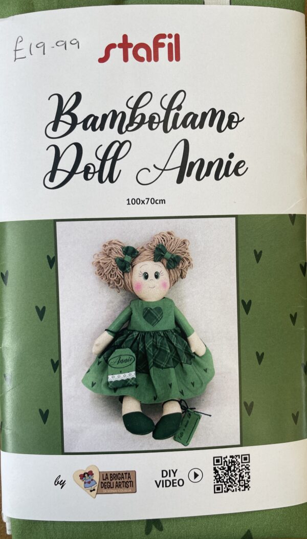 Stafil - Bamboliamo - Doll Annie - 100% cotton