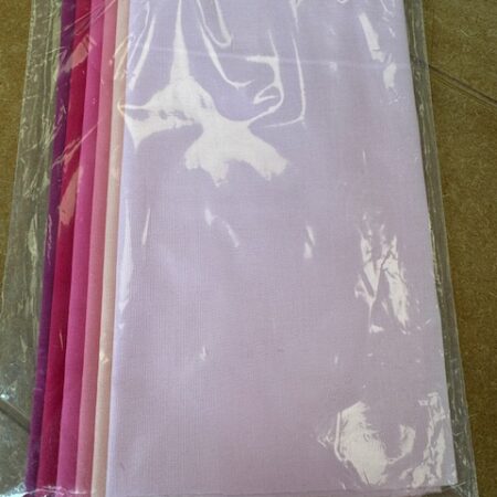 Moda Bella Solid 6 Fat Eighth Bundle Pinks