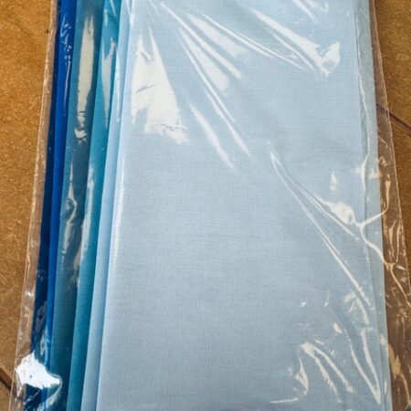 Moda Bella Solid 6 Fat Eighth Bundle Blues