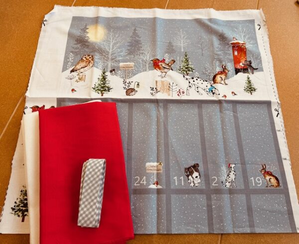 Christmas Advent Kit.  Winter Moon Woodland Theme