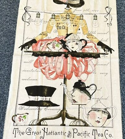 Hatter Tea Party Panel