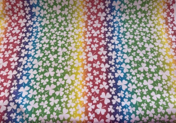 Rainbow clovers