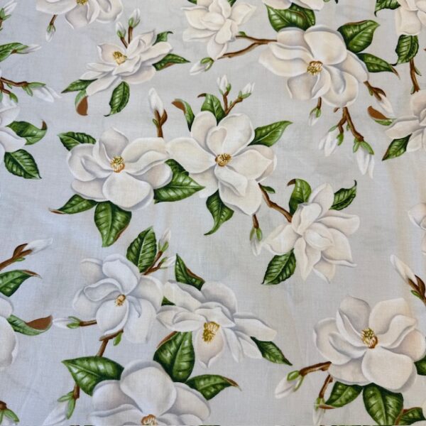Blank Quilting - Magnolia Mania- White Floral