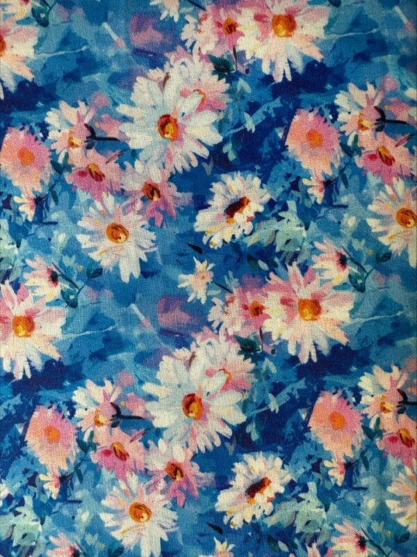 Blue Floral Digital