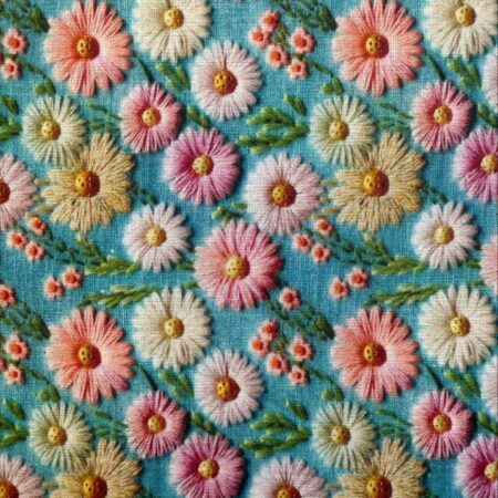 Blue Multi Floral Digital