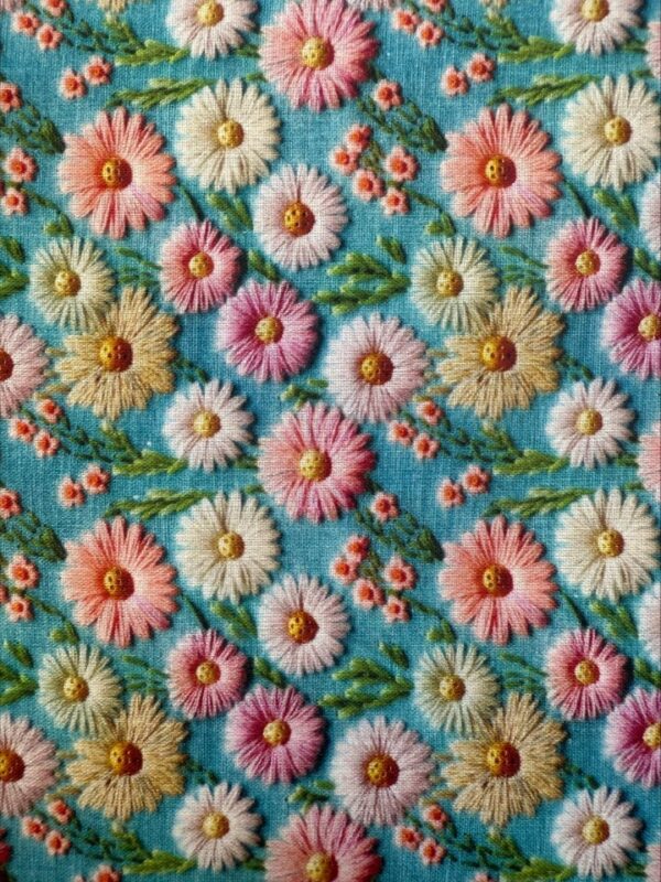 Blue Multi Floral Digital