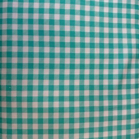 Checked Turquoise
