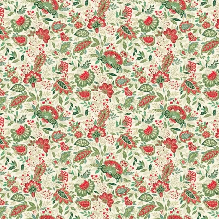 Makower - Good Tidings - Cream 104