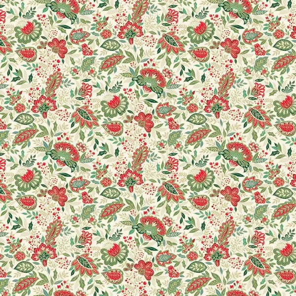 Makower - Good Tidings - Cream 104