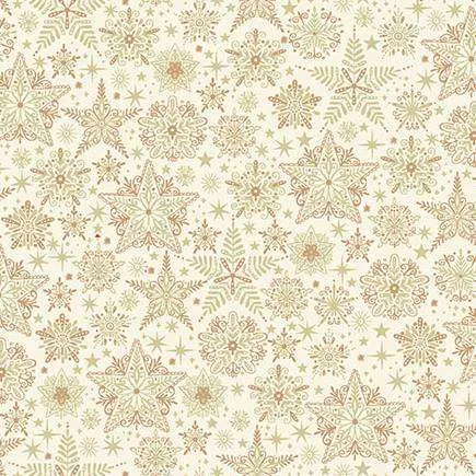 Makower - Good Tidings - Cream 106