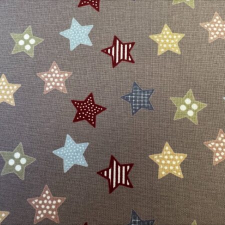 Circus and elephants on light brown