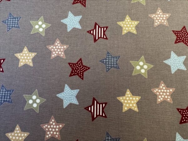 Circus and elephants on light brown