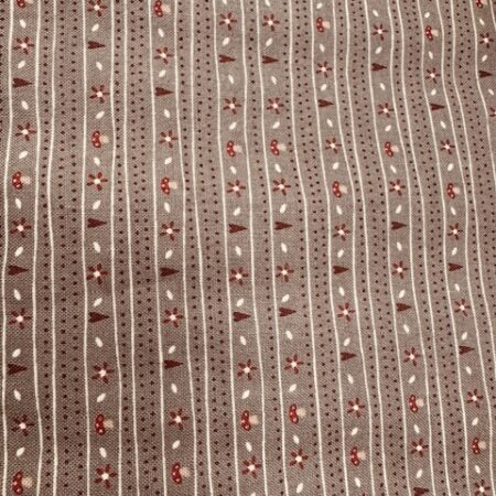 Lynette Anderson - Hearts & Flowers- Grey/Red