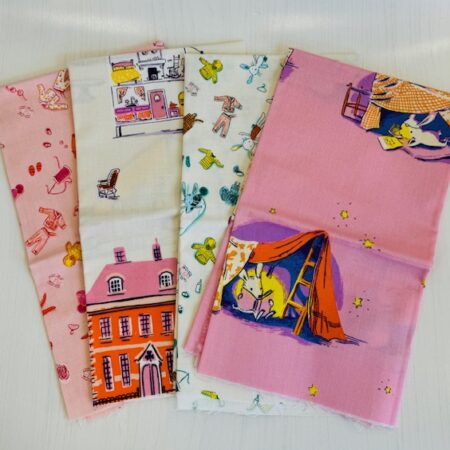 Lucky Rabbit 4 Fat Quarters