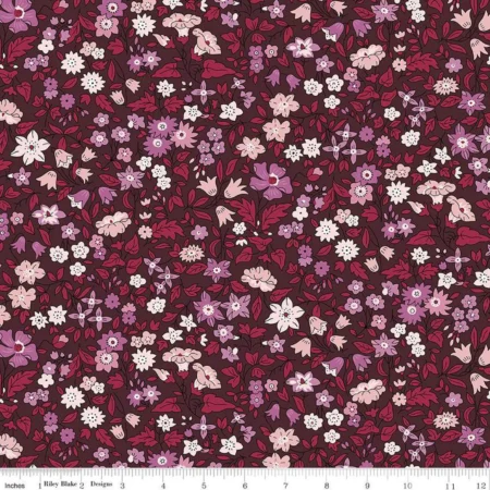 Liberty Fabrics - Flower Show Pebble - Ava May