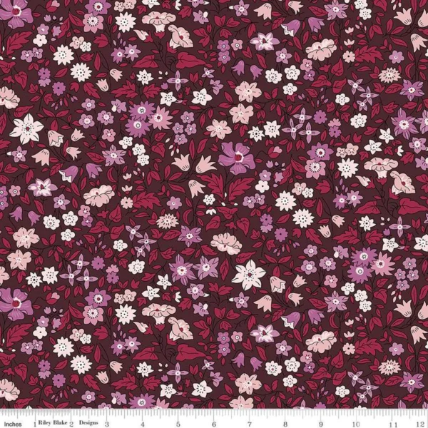 Liberty Fabrics - Flower Show Pebble - Ava May