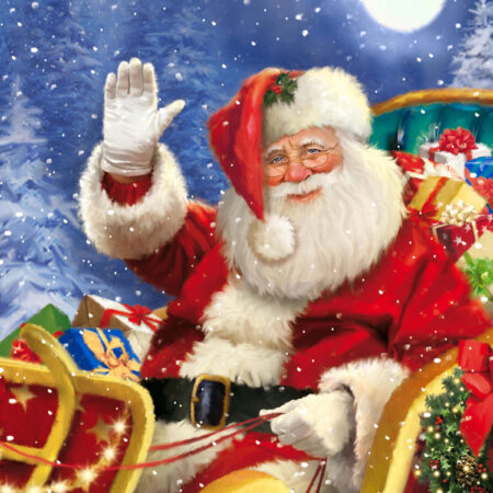 Jolly Old St Nick - Panel