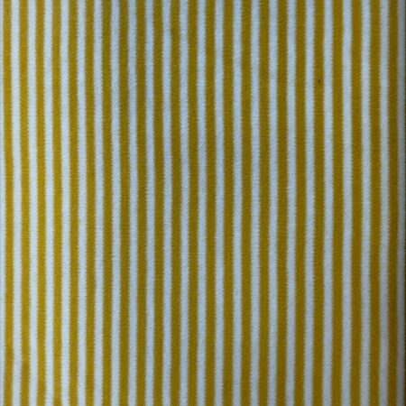 Stoff - Mustard Stripes