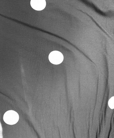 Tilly And The Button - Black with large white spots