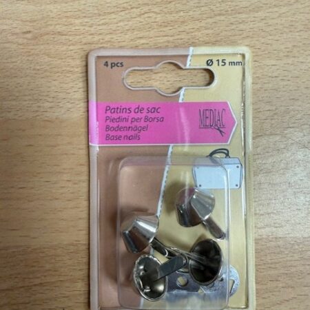 Bag Making Hardware - Base Nails - Bag Feet - Silver