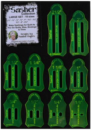 Sasher Collection - Large Set by Pauline Rodgers