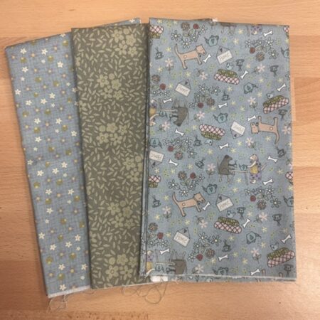 Lynette Anderson Good Boy Kitty - 3 x fat quarters (1 )