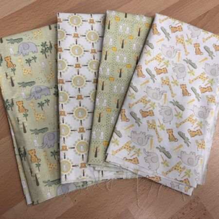 Callie's Choice- Animal Bond - 4 fat Quarters