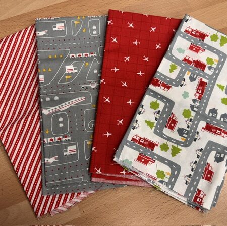 Moda - Stacey Iest HSU - On The Go - 4 Fat Quarter Bundle