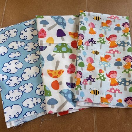 Wings & Things 3 Fat Quarters
