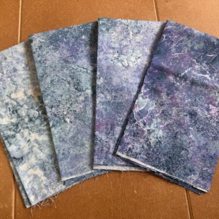 Stonehenge - 4 x Fat quarters Blues
