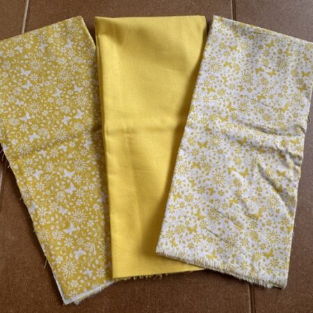 Fabric Freedom - Yellows- 3  Fat Quarters